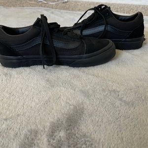 Black boys vans